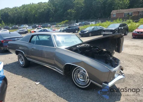 1970 Chevrolet Montecarlo z USA, uszkodzony, nr VIN 138570F184838